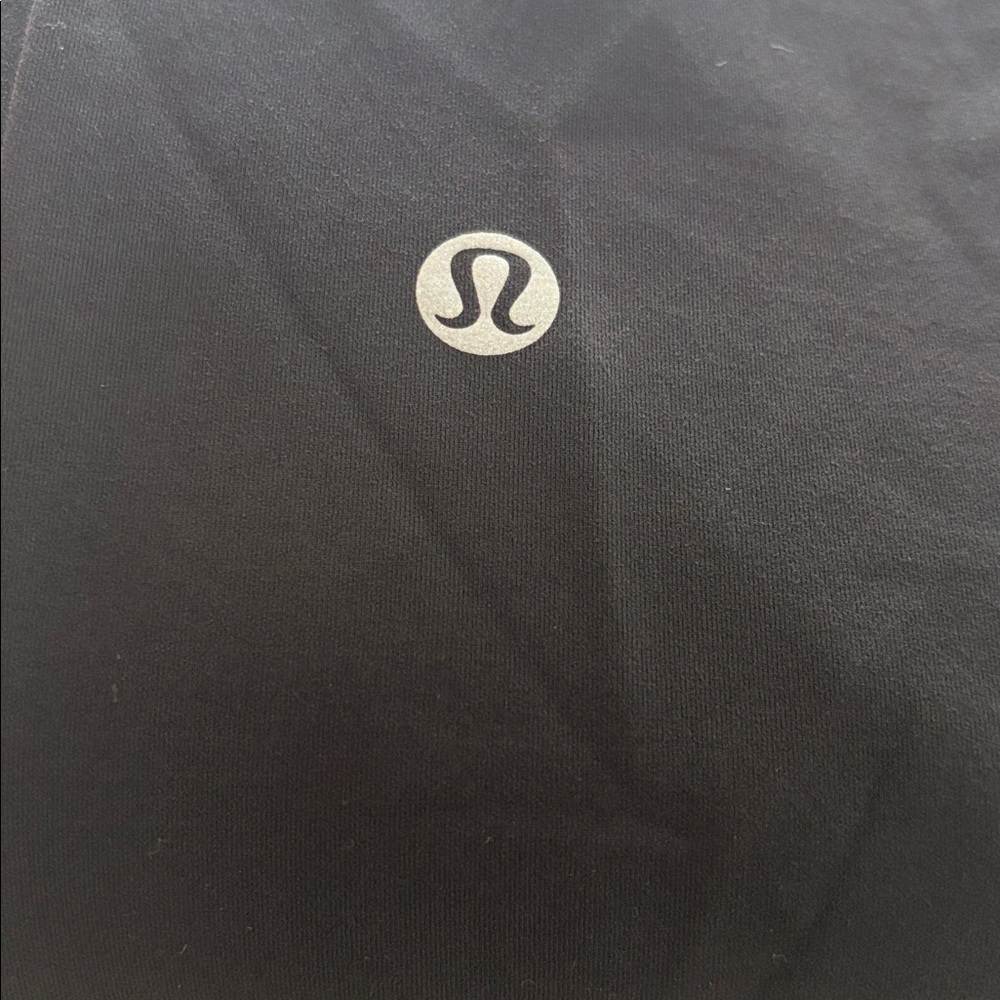 Lululemon Logo Waistband Everlux High-Rise Tight 25" Sz 6 black leggings - Picture 11 of 11